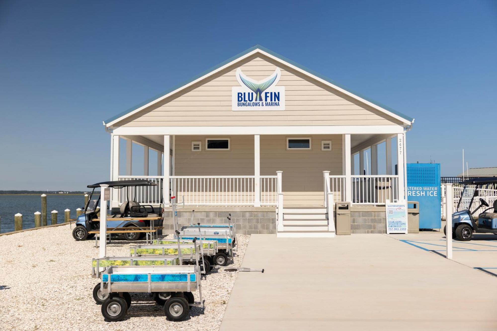 Blufin Bungalows & Marina Chincoteague Kültér fotó