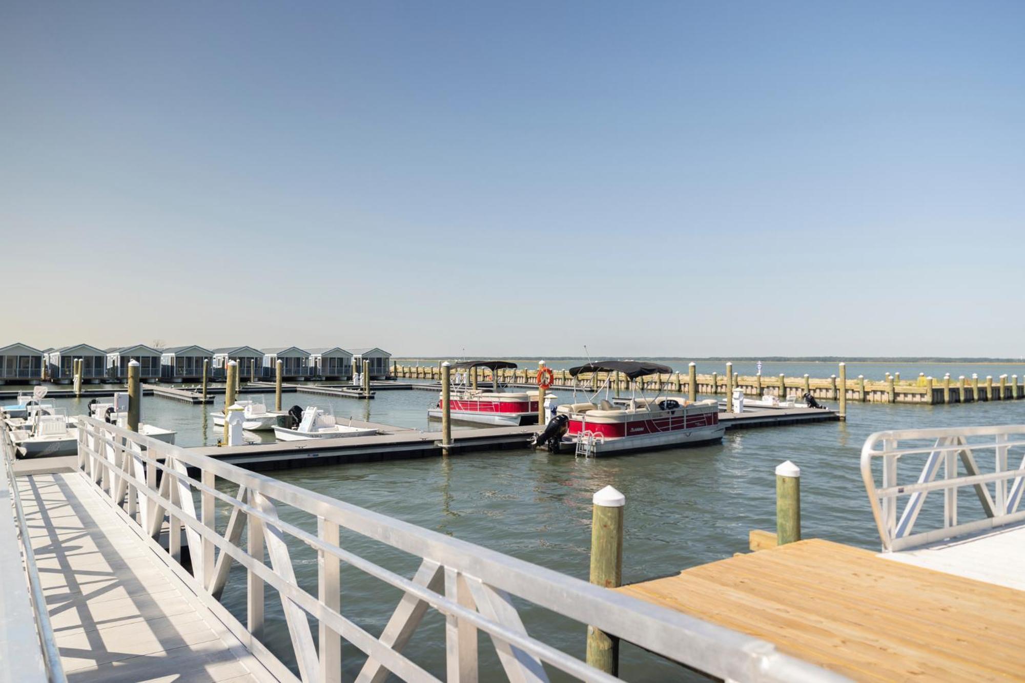 Blufin Bungalows & Marina Chincoteague Kültér fotó