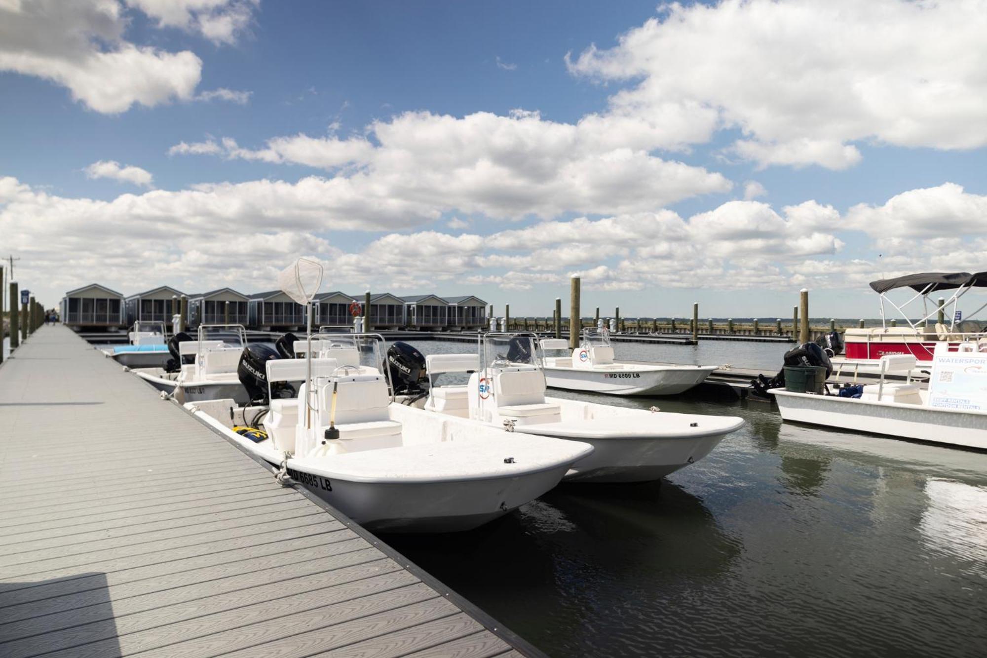 Blufin Bungalows & Marina Chincoteague Kültér fotó