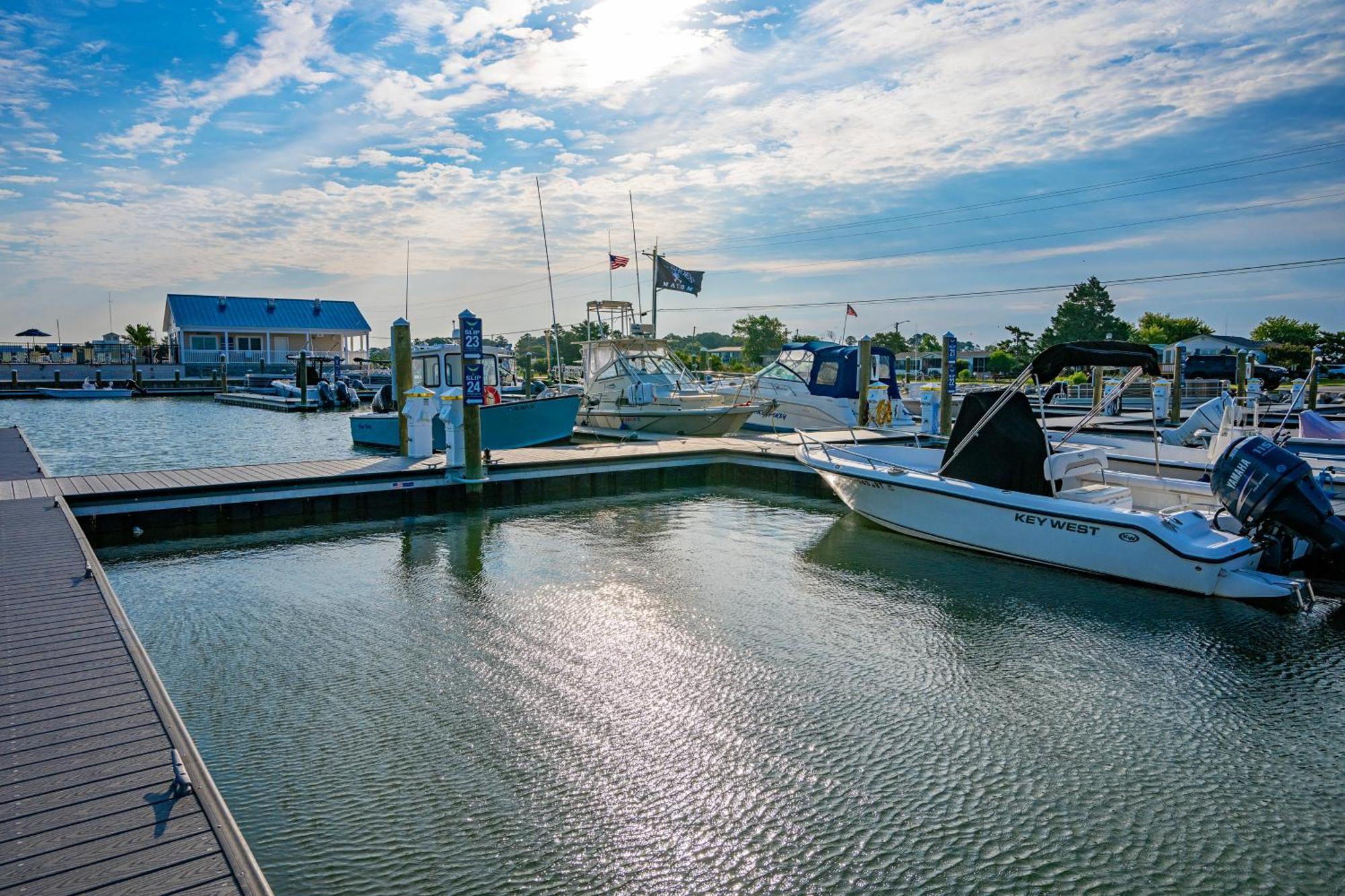 Blufin Bungalows & Marina Chincoteague Kültér fotó